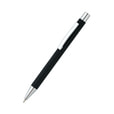 Ручка металлическая Rebecca софт-тач, черная
