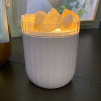 Светодиодный арома-увлажнитель с кристаллами соли Crystal Fog