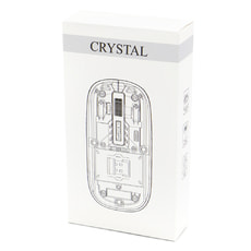 Мышь компьютерная беспроводная прозрачная Crystal
