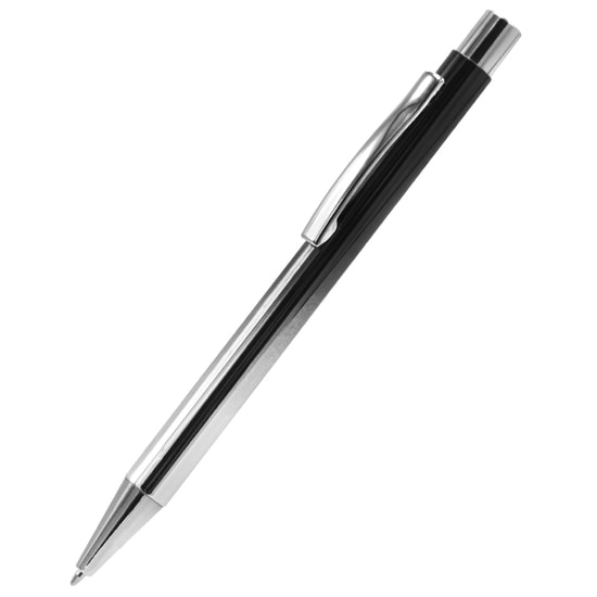 Ручка металлическая Синергия, черная