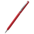 Ручка металлическая Tinny Soft софт-тач, красная